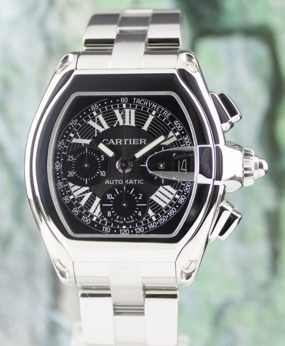 (image for) A CARTIER ROADSTER AUTOMATIC CHRONOGRAPH WATCH / 2618